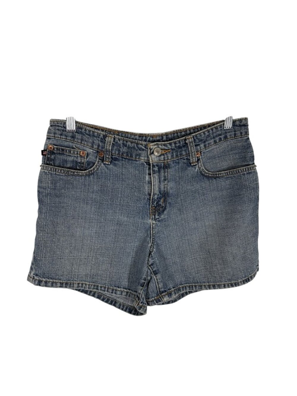 Vintage Ralph Lauren Polo Jeans Company Womn 6 Blue Denim 90s Y2K Saturday Short